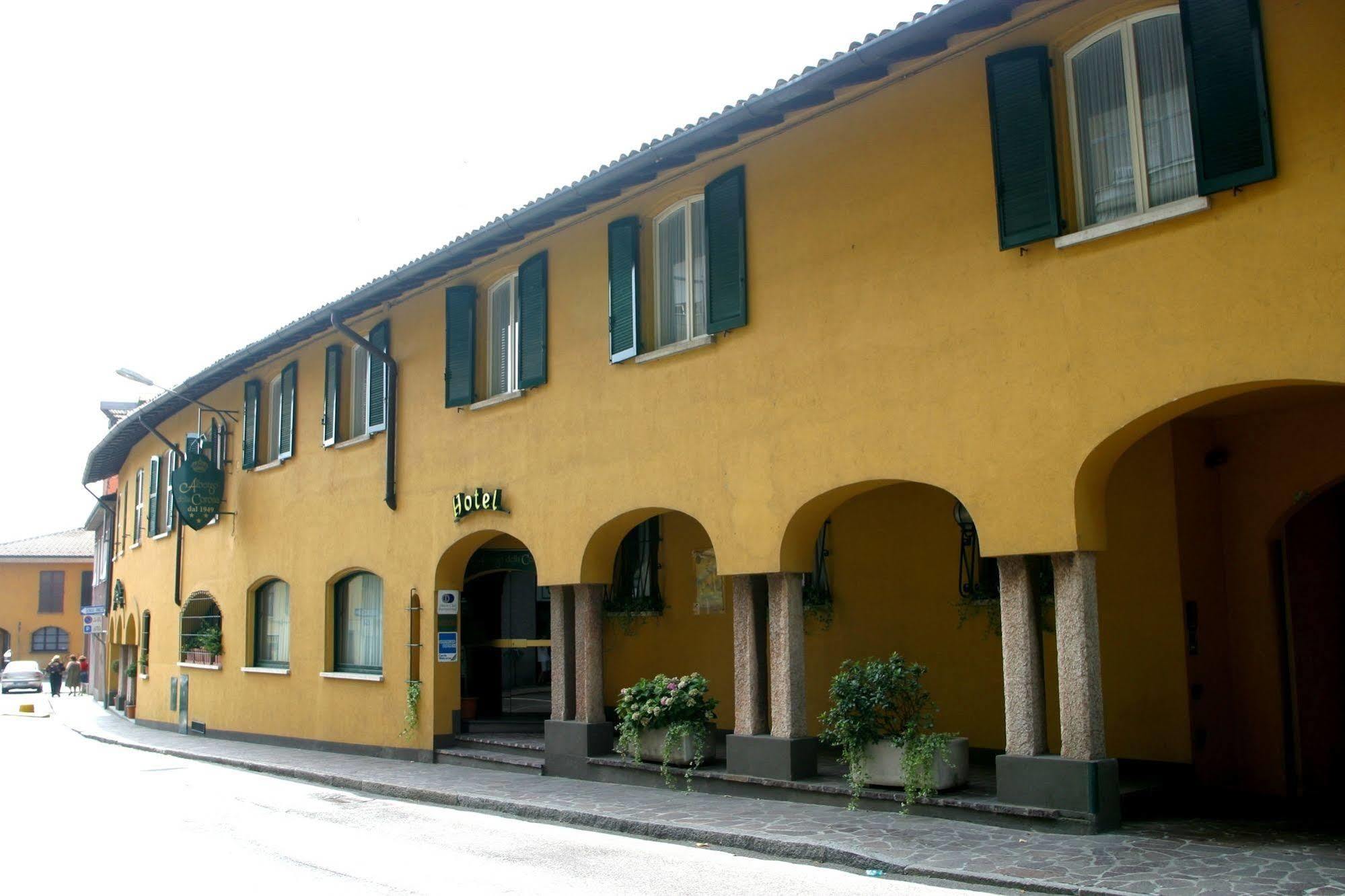 Albergo Della Corona Binasco Exterior foto